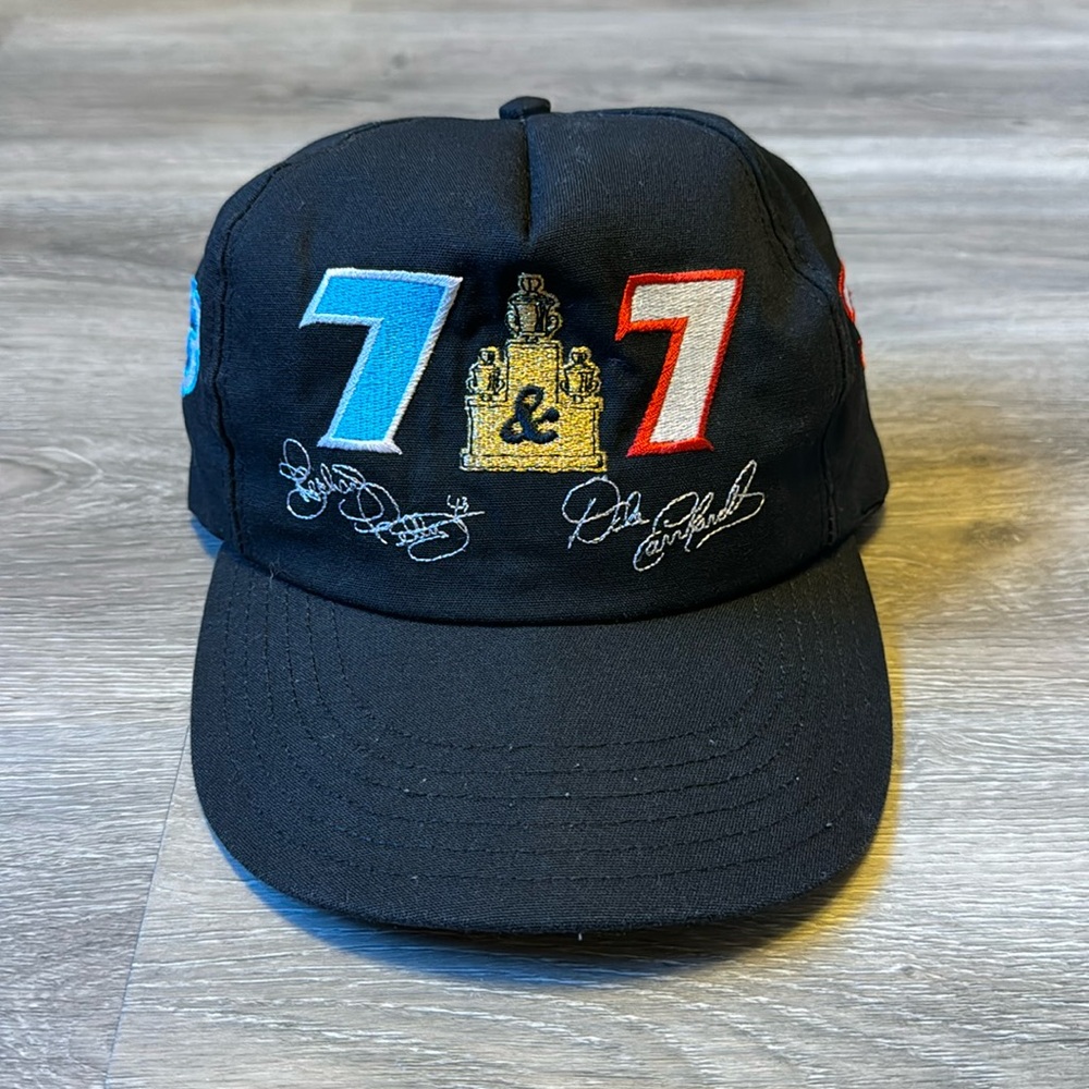 Vintage Richard Petty Dale Earnhardt Snapback / 1995 / 7 & 7 Champions